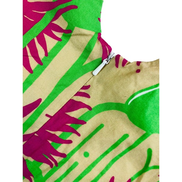 8172 Lilly Pulitzer women's sz 4 tropical floral short sleeve dress - Picture 8 of 10